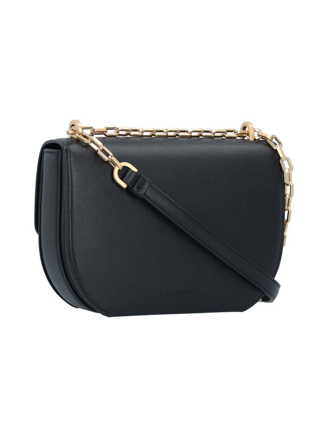 Karl Lagerfeld Forever Borsa a tracolla Vera Pelle 19 cm Karl Lagerfeld Forever Borsa a tracolla Vera Pelle 19 cm