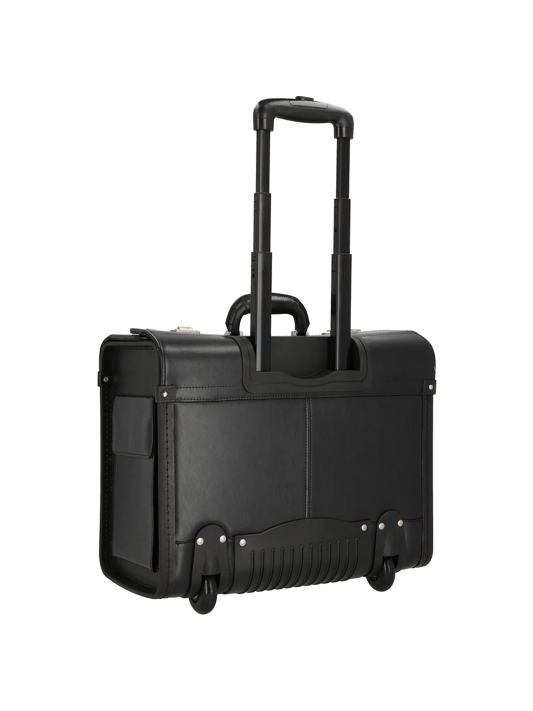 Dermata Trolley pilota Vera Pelle 45.5 cm Vano porta PC Dermata Trolley pilota Vera Pelle 45.5 cm Vano porta PC