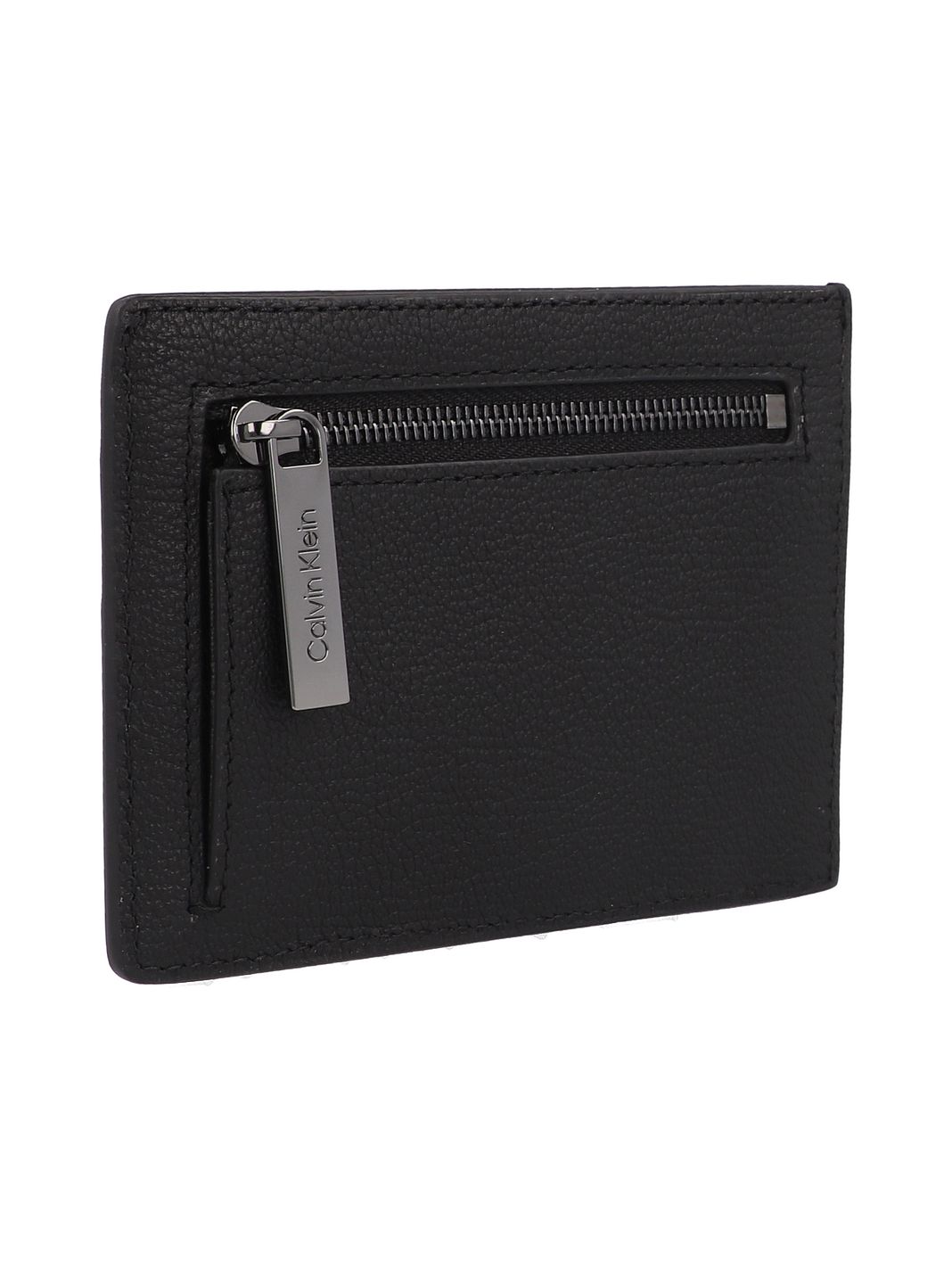 Calvin Klein Minimal Focus Custodia per carta di credito Vera Pelle 12 cm Calvin Klein Minimal Focus Custodia per carta di credito Vera Pelle 12 cm