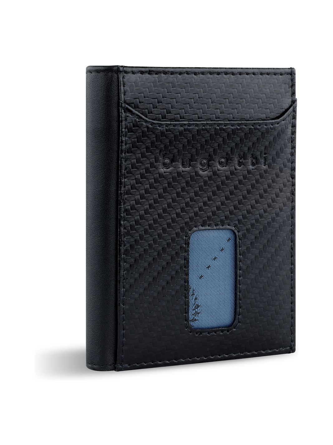 bugatti Secure Slim Portafoglio Protezione RFID Vera Pelle 10 cm bugatti Secure Slim Portafoglio Protezione RFID Vera Pelle 10 cm
