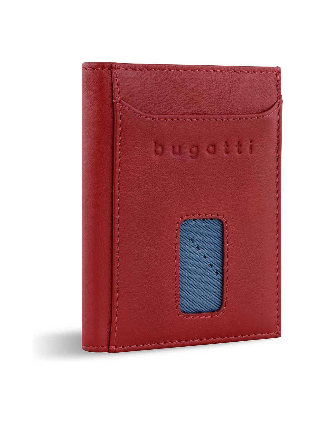bugatti Secure Slim Portafoglio Protezione RFID Vera Pelle 10 cm bugatti Secure Slim Portafoglio Protezione RFID Vera Pelle 10 cm