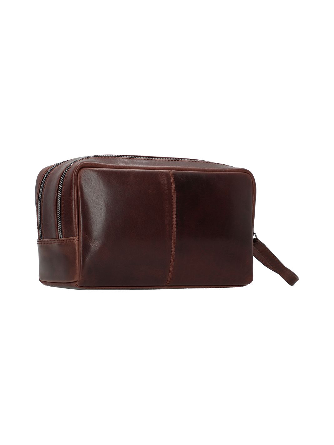 bugatti Romano Borsa da toilette Vera Pelle 25 cm