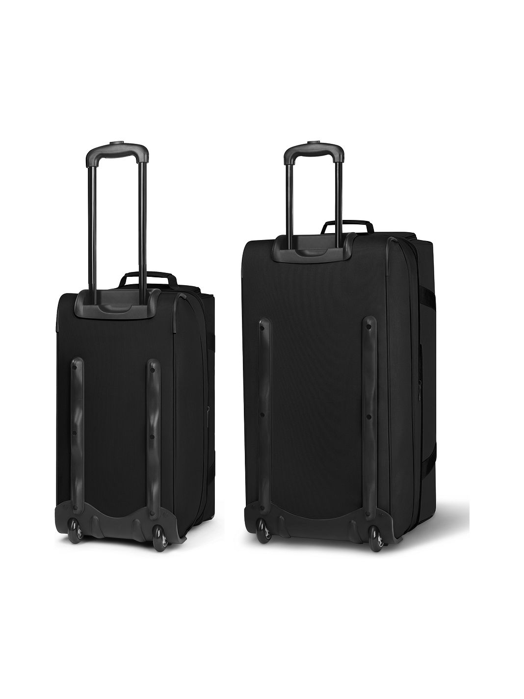 Redolz Set di 2 borse da viaggio Duffle Essentials a 2 ruote, taglie M+L, espandibile Redolz Set di 2 borse da viaggio Duffle Essentials a 2 ruote, taglie M+L, espandibile