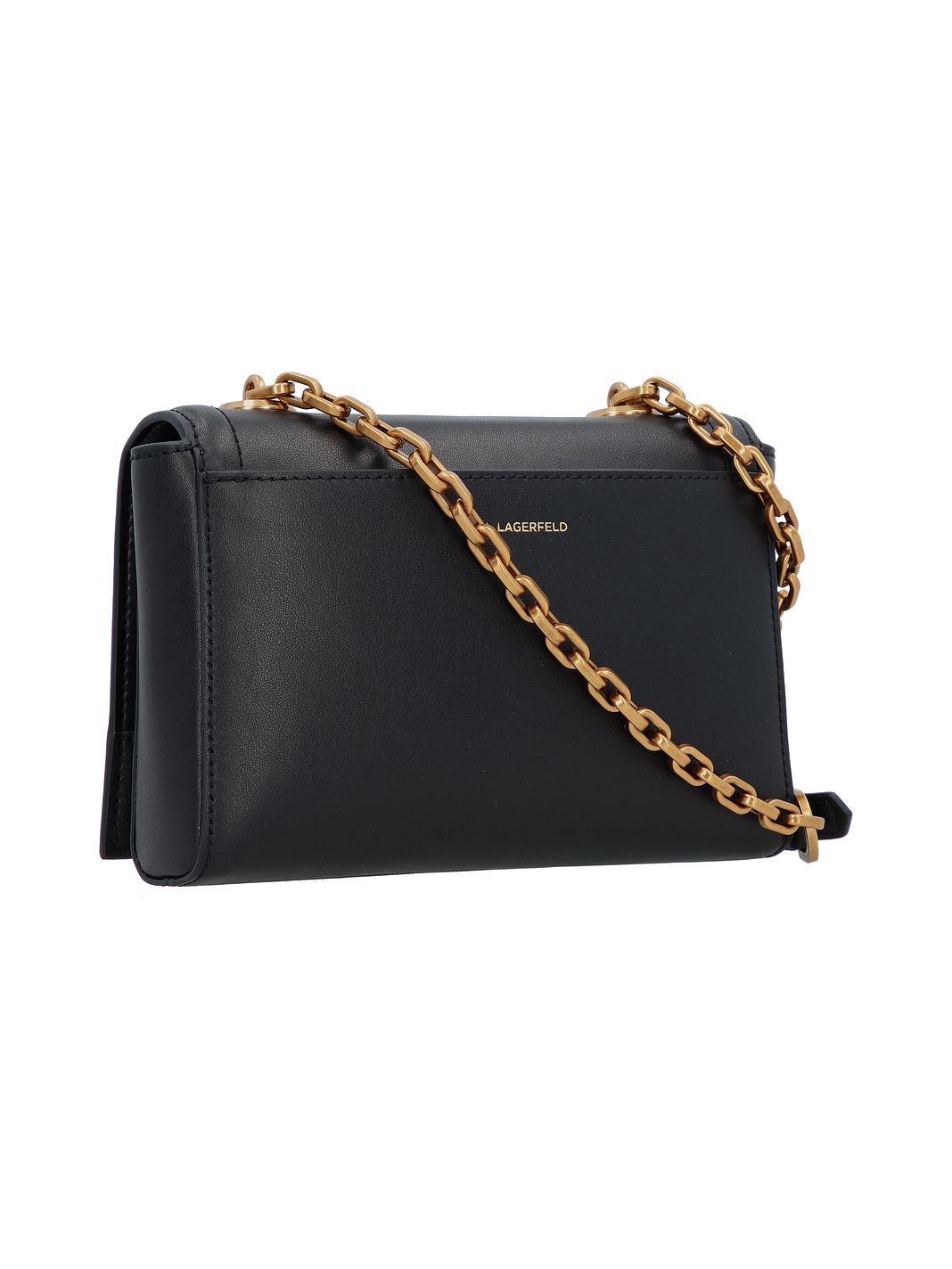 Karl Lagerfeld Autograph Borsa a tracolla Vera Pelle 20 cm Karl Lagerfeld Autograph Borsa a tracolla Vera Pelle 20 cm