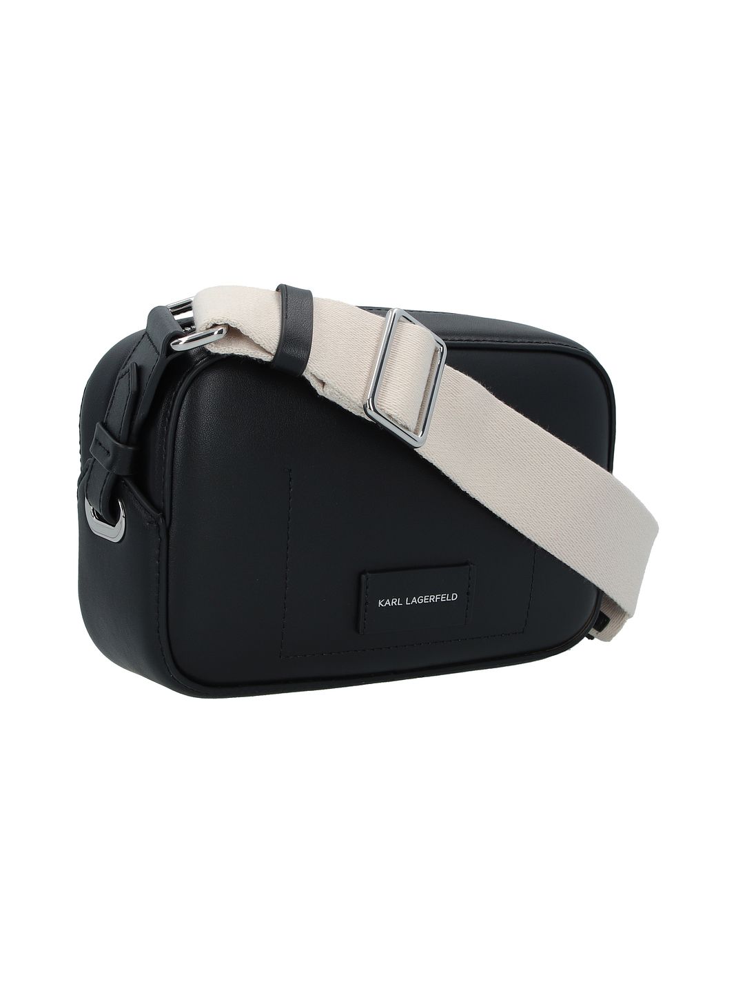 Karl Lagerfeld Circle Borsa a tracolla Vera Pelle 20 cm
