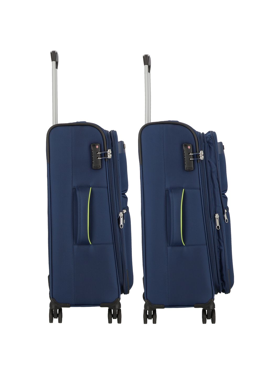 d & n Travel Line 6704 4 ruote Set di valigie 3 pezzi d & n Travel Line 6704 4 ruote Set di valigie 3 pezzi