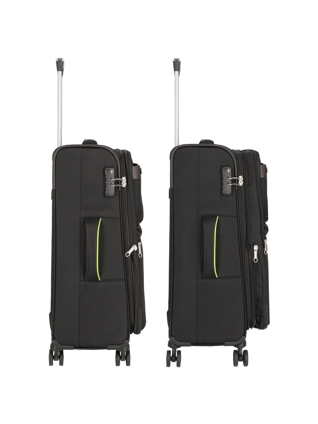d & n Travel Line 6704 4 ruote Set di valigie 3 pezzi d & n Travel Line 6704 4 ruote Set di valigie 3 pezzi