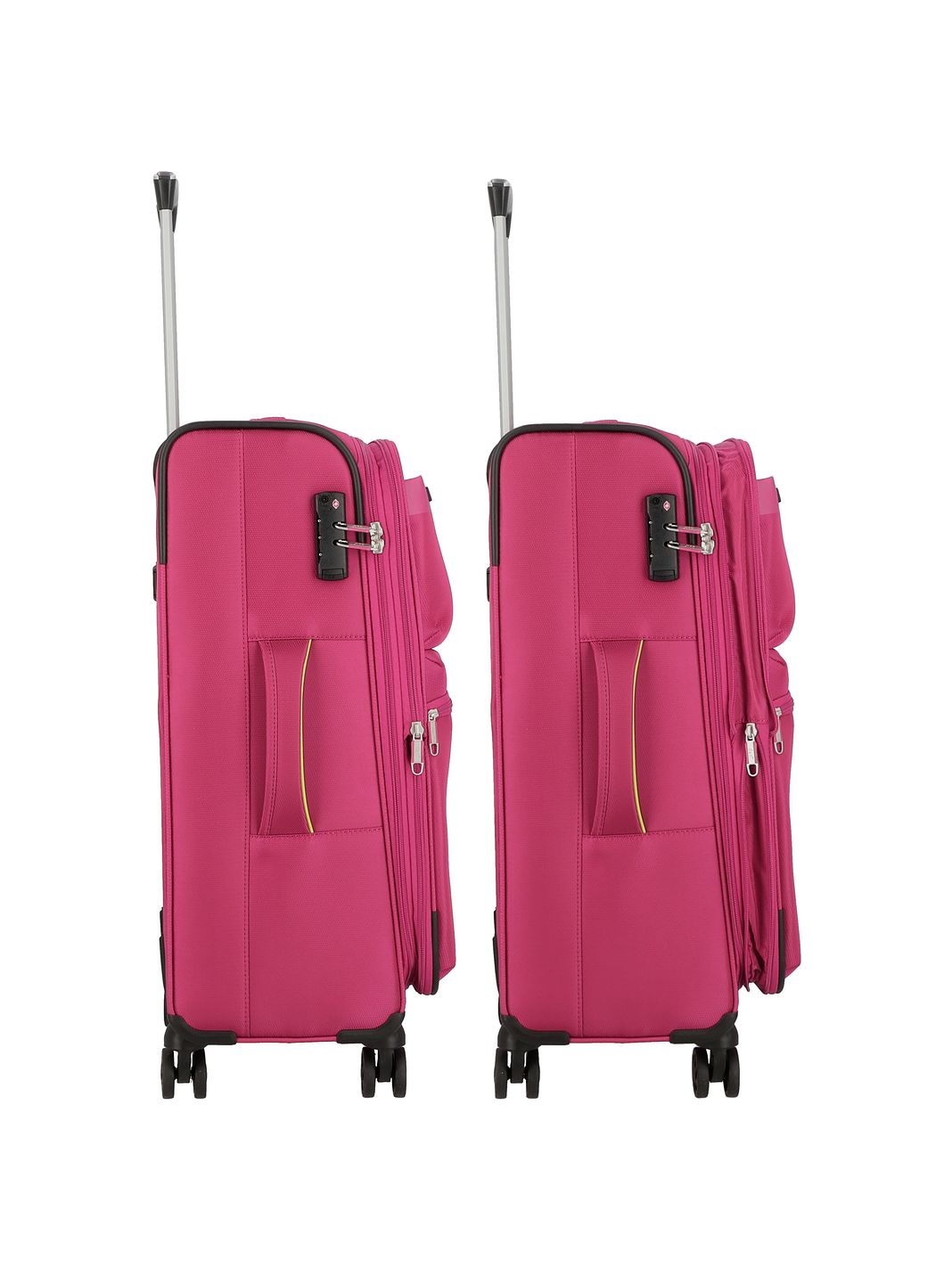 d & n Travel Line 6704 4 ruote Set di valigie 3 pezzi d & n Travel Line 6704 4 ruote Set di valigie 3 pezzi