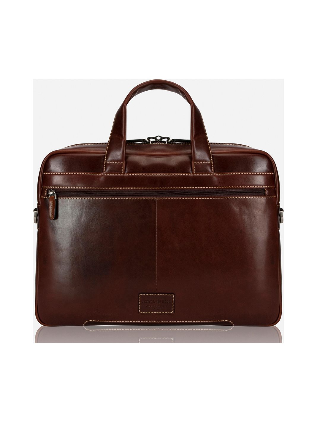 Jekyll & Hide Oxford Valigetta Vera Pelle 38 cm Vano porta PC