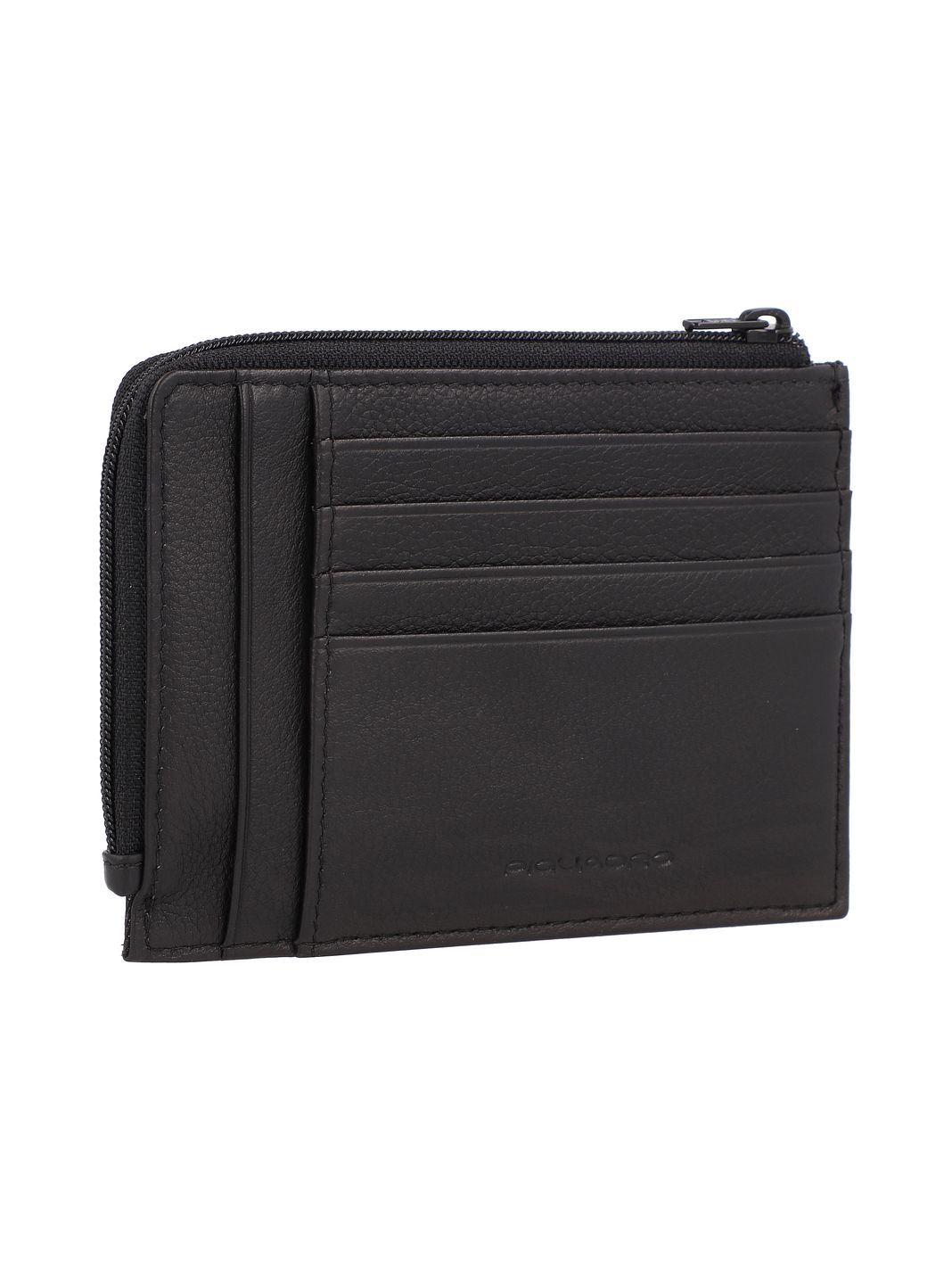 Piquadro Pulse Custodia per carta di credito Protezione RFID Vera Pelle 12 cm Piquadro Pulse Custodia per carta di credito Protezione RFID Vera Pelle 12 cm