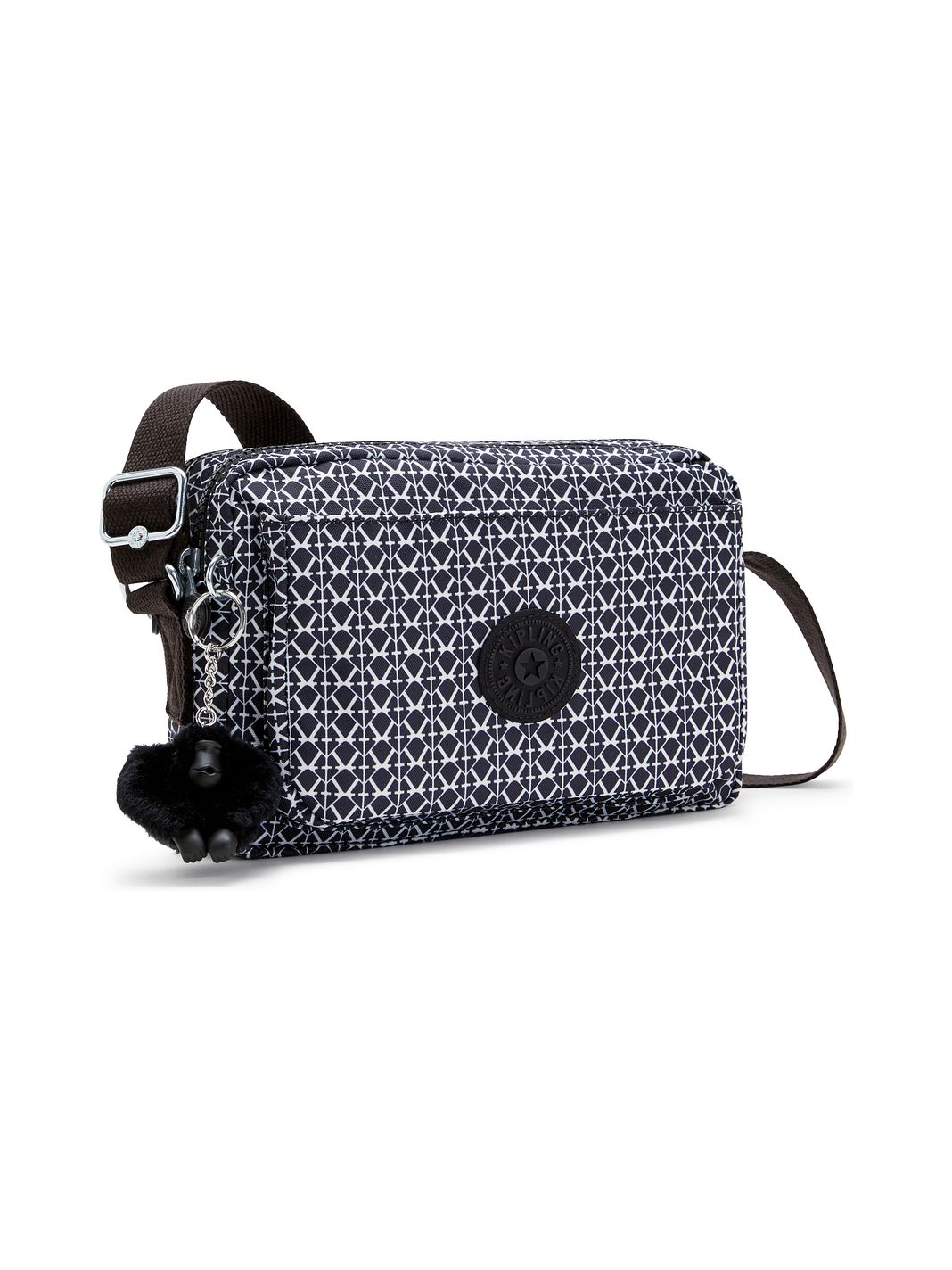Kipling Basic Prt Abanu Bolsa de hombro M 24 cm Kipling Basic Prt Abanu Bolsa de hombro M 24 cm