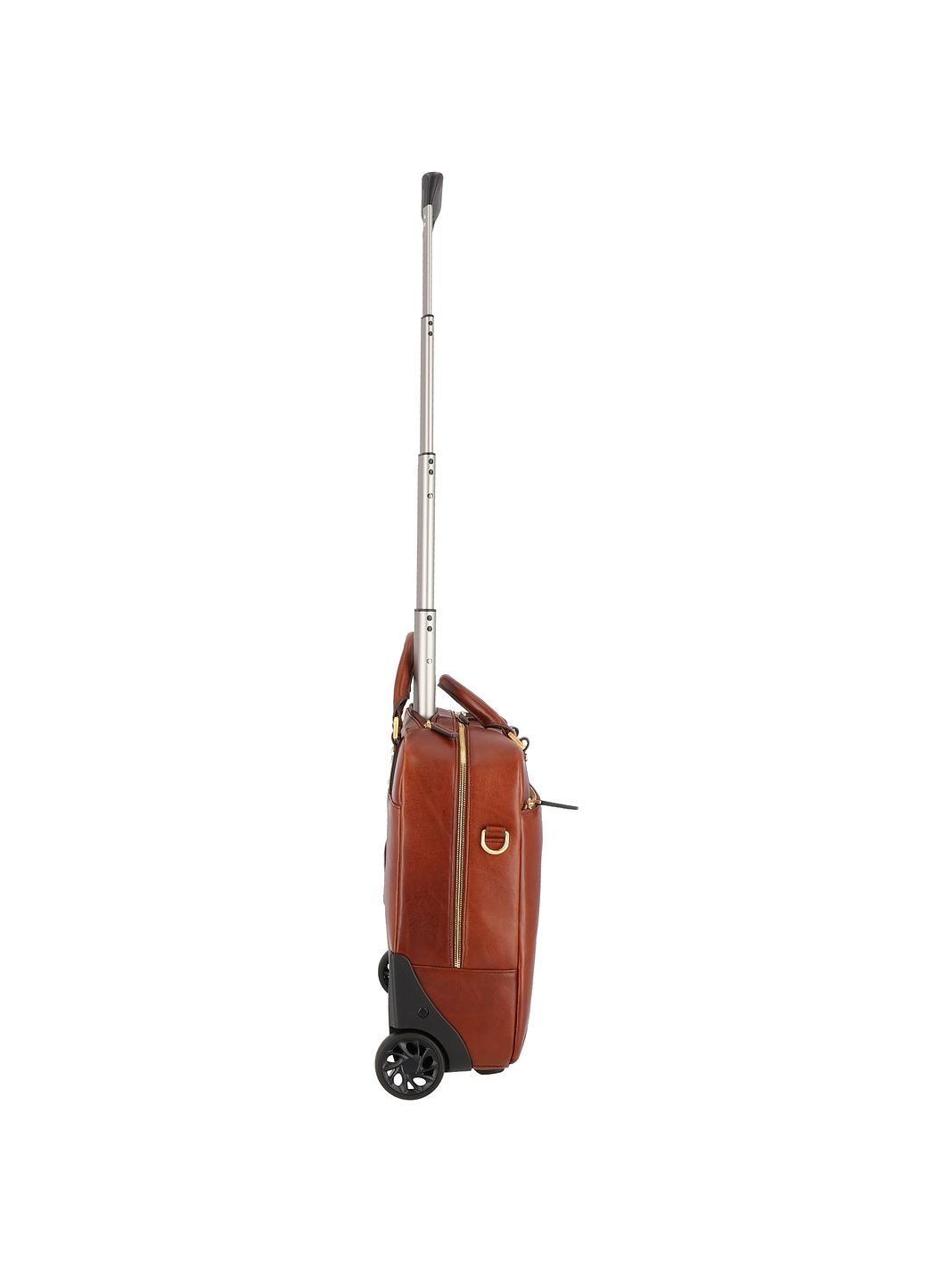 The Bridge Stovia 2 ruote Trolley pilota Vera Pelle 39 cm Vano porta PC