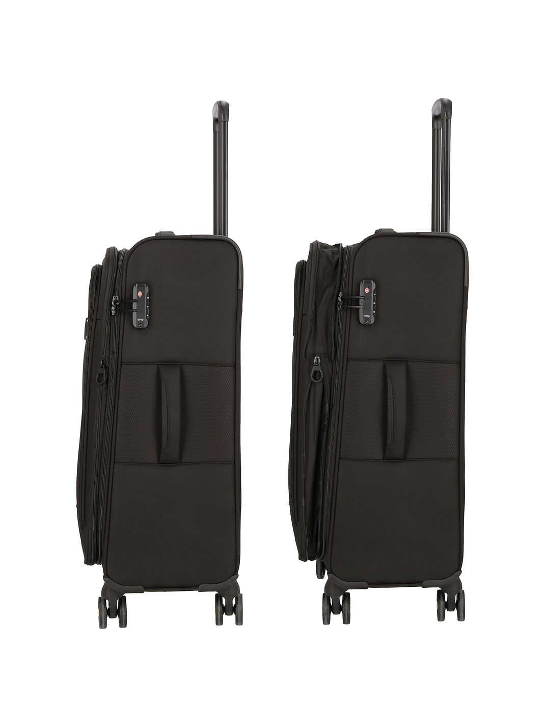 d & n Travel Line 9704 4 ruote Set di valigie 3 pezzi espandibile