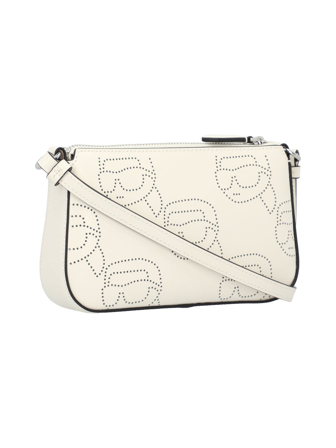 Karl Lagerfeld Ikon Borsa a tracolla Vera Pelle 21 cm Karl Lagerfeld Ikon Borsa a tracolla Vera Pelle 21 cm