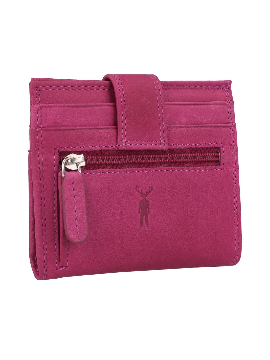 Jack Kinsky Aruba Portafoglio Protezione RFID Vera Pelle 10 cm