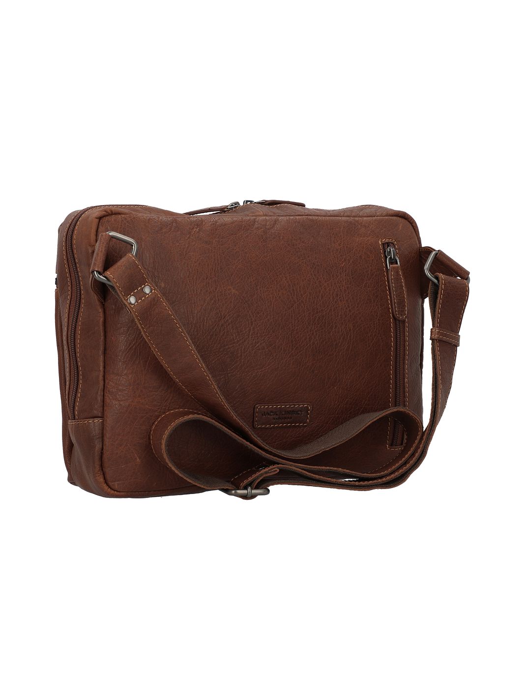 Jack Kinsky Porto Borsa a tracolla Vera Pelle 33 cm Jack Kinsky Porto Borsa a tracolla Vera Pelle 33 cm