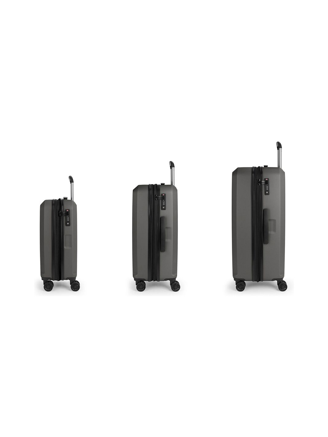 Gabol Montreal 4 ruote Set di valigie 3 pezzi espandibile