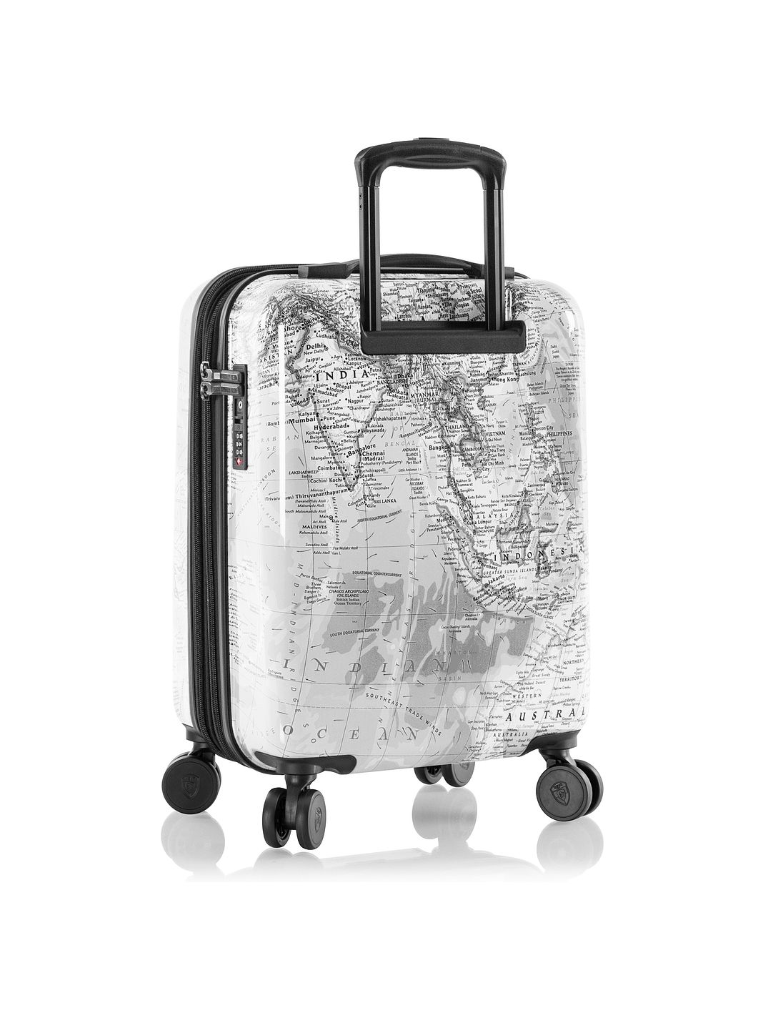 Heys Black Camo 4 ruote Trolley cabina S 53 cm espandibile