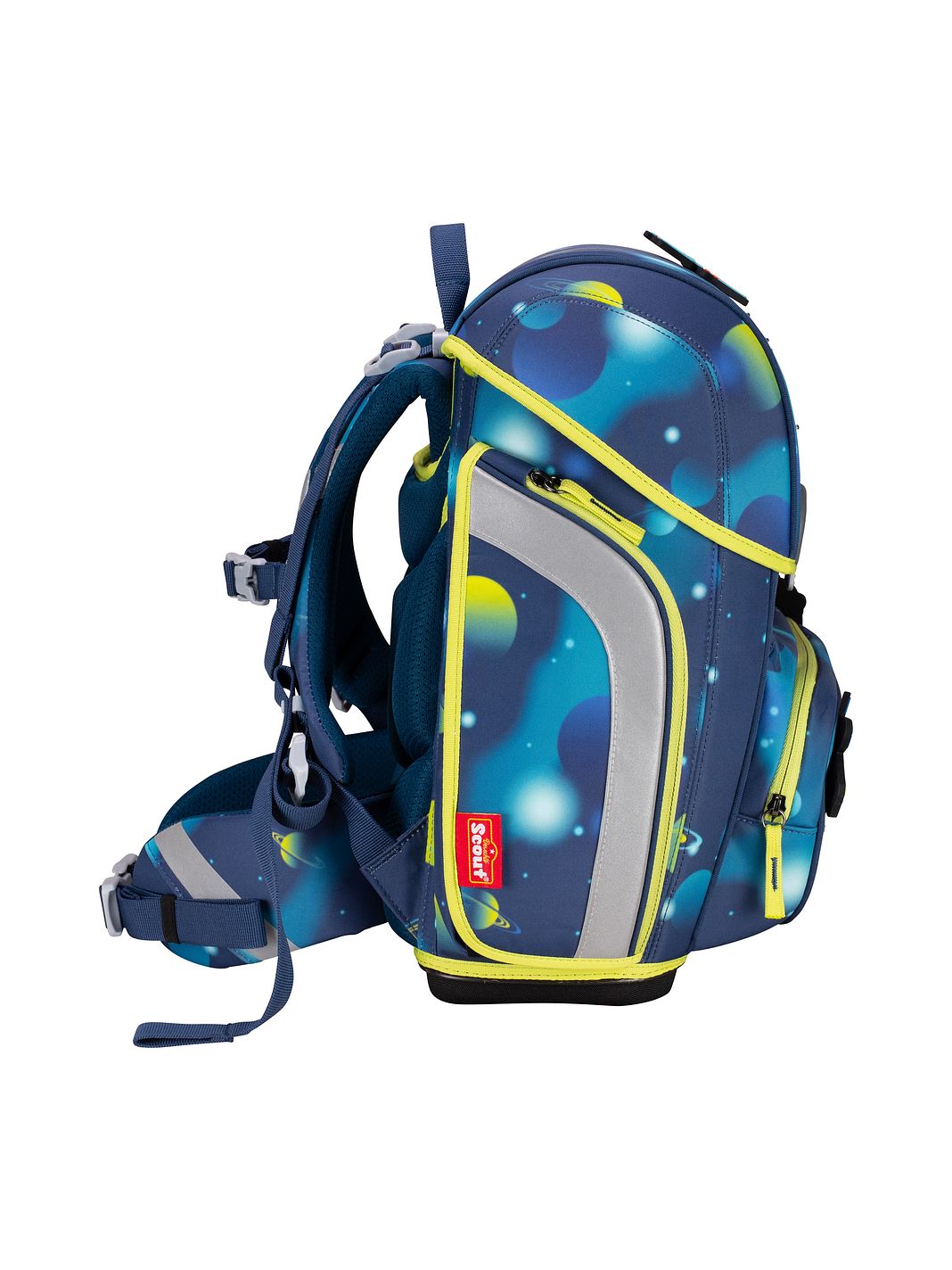 Scout Genius LED Set di borse per la scuola 4 pezzi Scout Genius LED Set di borse per la scuola 4 pezzi
