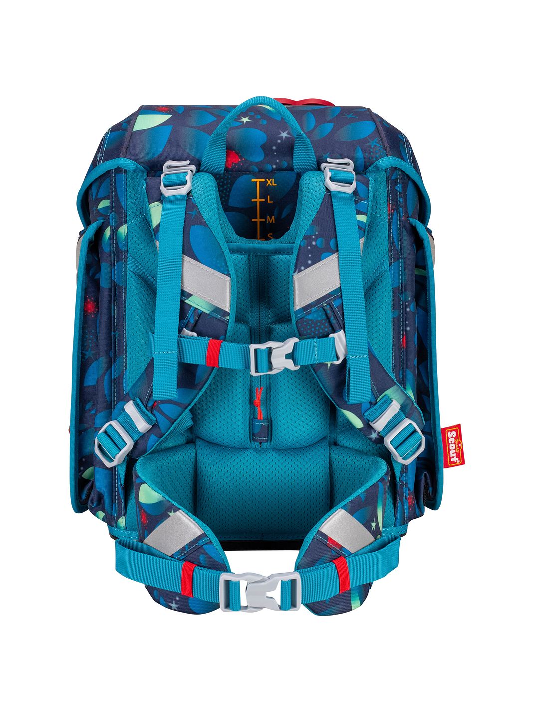 Scout Genius LED Set di borse per la scuola 4 pezzi