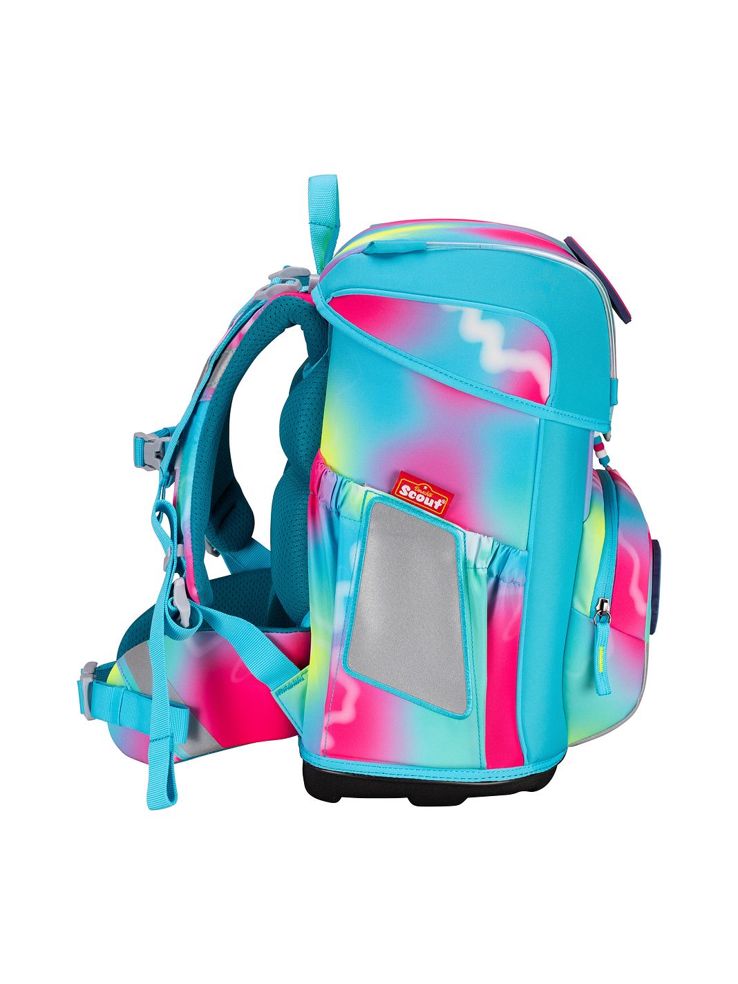 Scout Neo Exklusiv Safety Light Juego de mochilas escolares 5 piezas