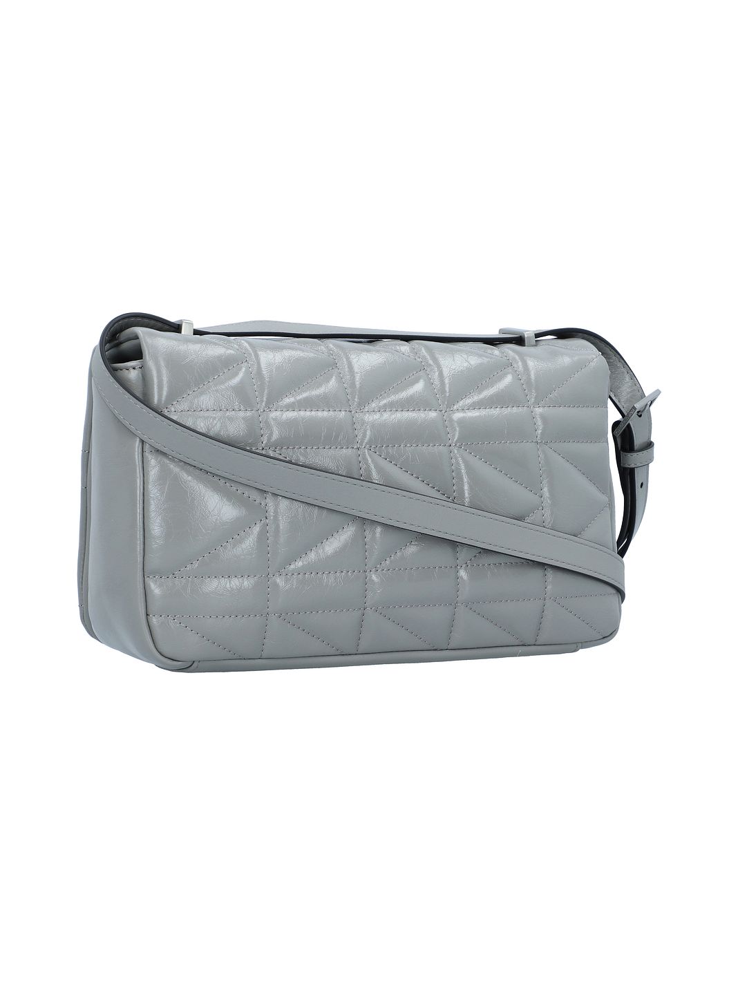 Karl Lagerfeld Weave Borsa a tracolla Vera Pelle 27 cm Karl Lagerfeld Weave Borsa a tracolla Vera Pelle 27 cm