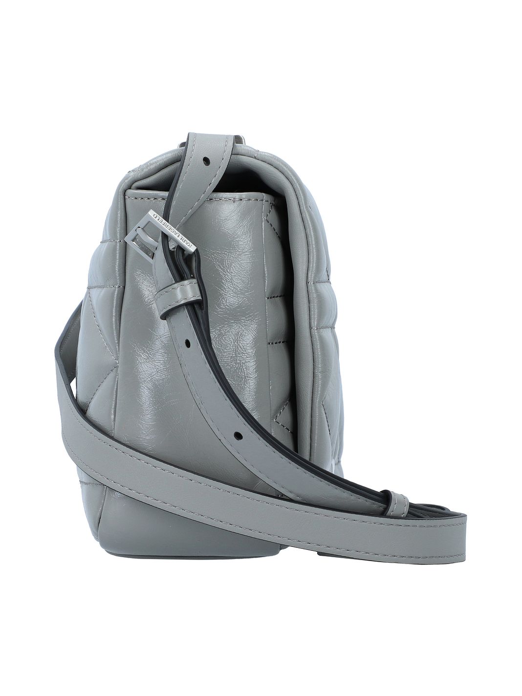 Karl Lagerfeld Weave Borsa a tracolla Vera Pelle 27 cm Karl Lagerfeld Weave Borsa a tracolla Vera Pelle 27 cm