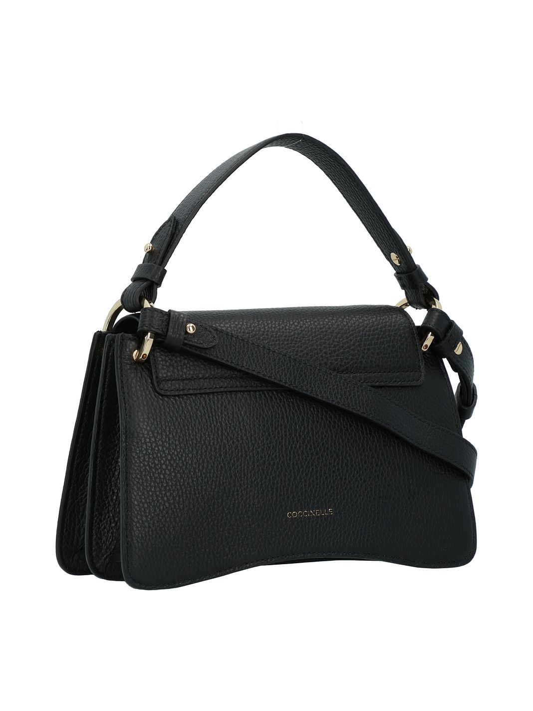 Coccinelle C-Me Borsa a spalla Vera Pelle 23.5 cm Coccinelle C-Me Borsa a spalla Vera Pelle 23.5 cm