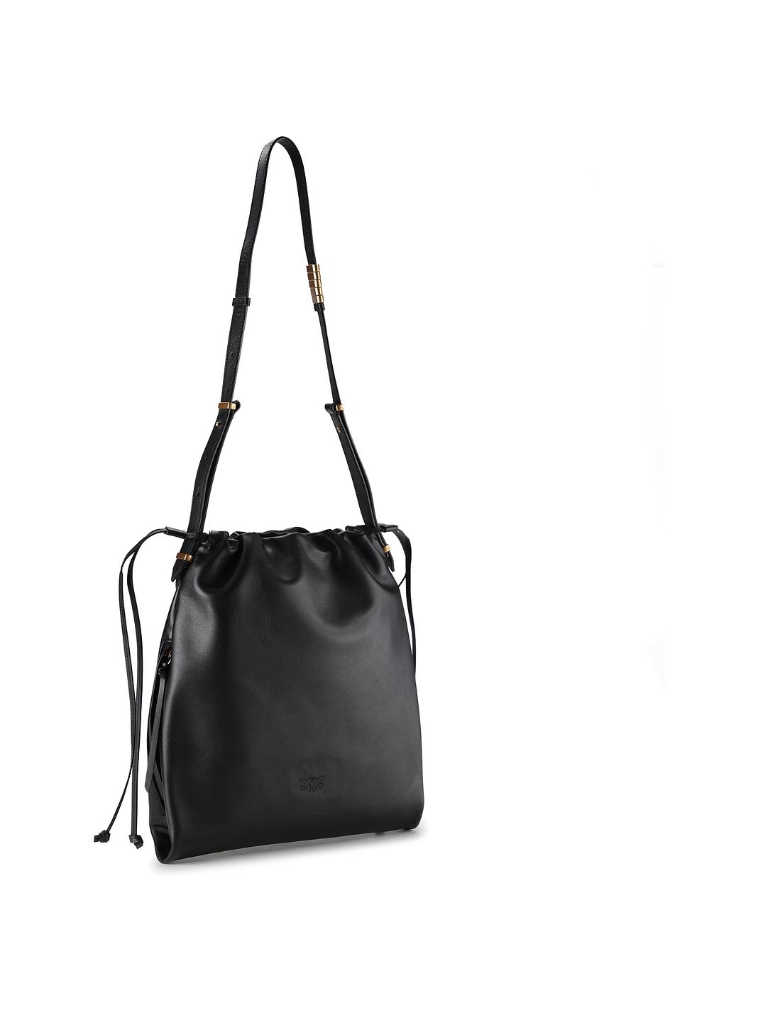PINKO Slouchy Borsa a spalla Vera Pelle 31 cm