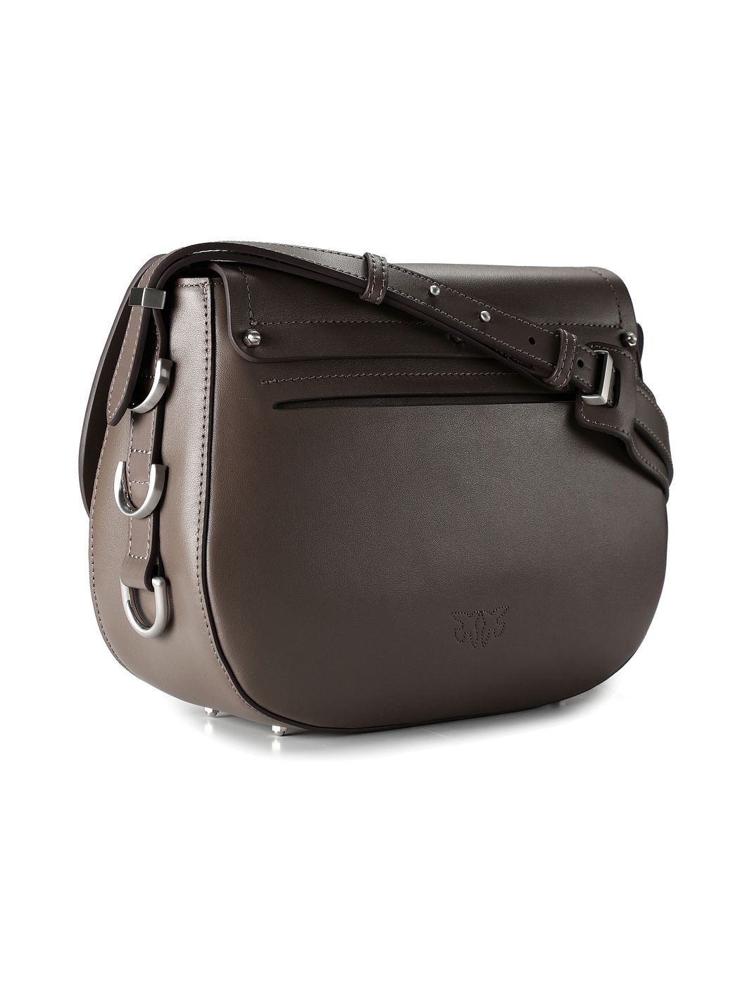 PINKO Saddle Borsa a tracolla Vera Pelle 24 cm PINKO Saddle Borsa a tracolla Vera Pelle 24 cm