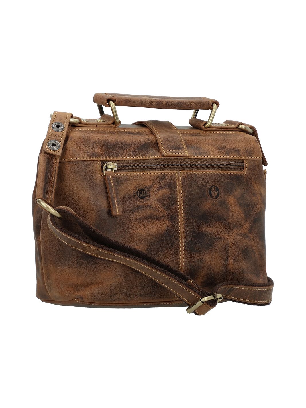 Greenburry Vintage Crossbody-väska Läder 24 cm Greenburry Vintage Crossbody-väska Läder 24 cm