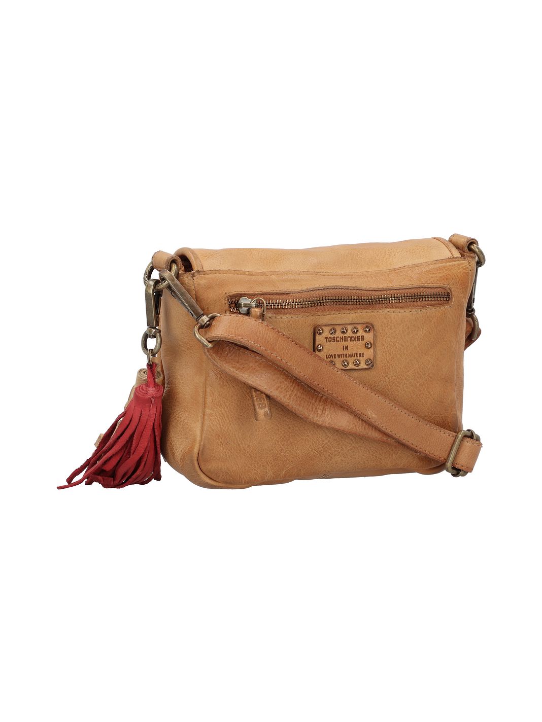 Taschendieb Wien Freundgasse Borsa a tracolla Vera Pelle 19.5 cm Taschendieb Wien Freundgasse Borsa a tracolla Vera Pelle 19.5 cm