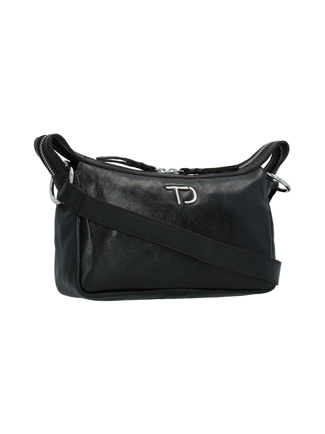 Taschendieb Wien Salvatorgasse Borsa a tracolla Vera Pelle 24 cm