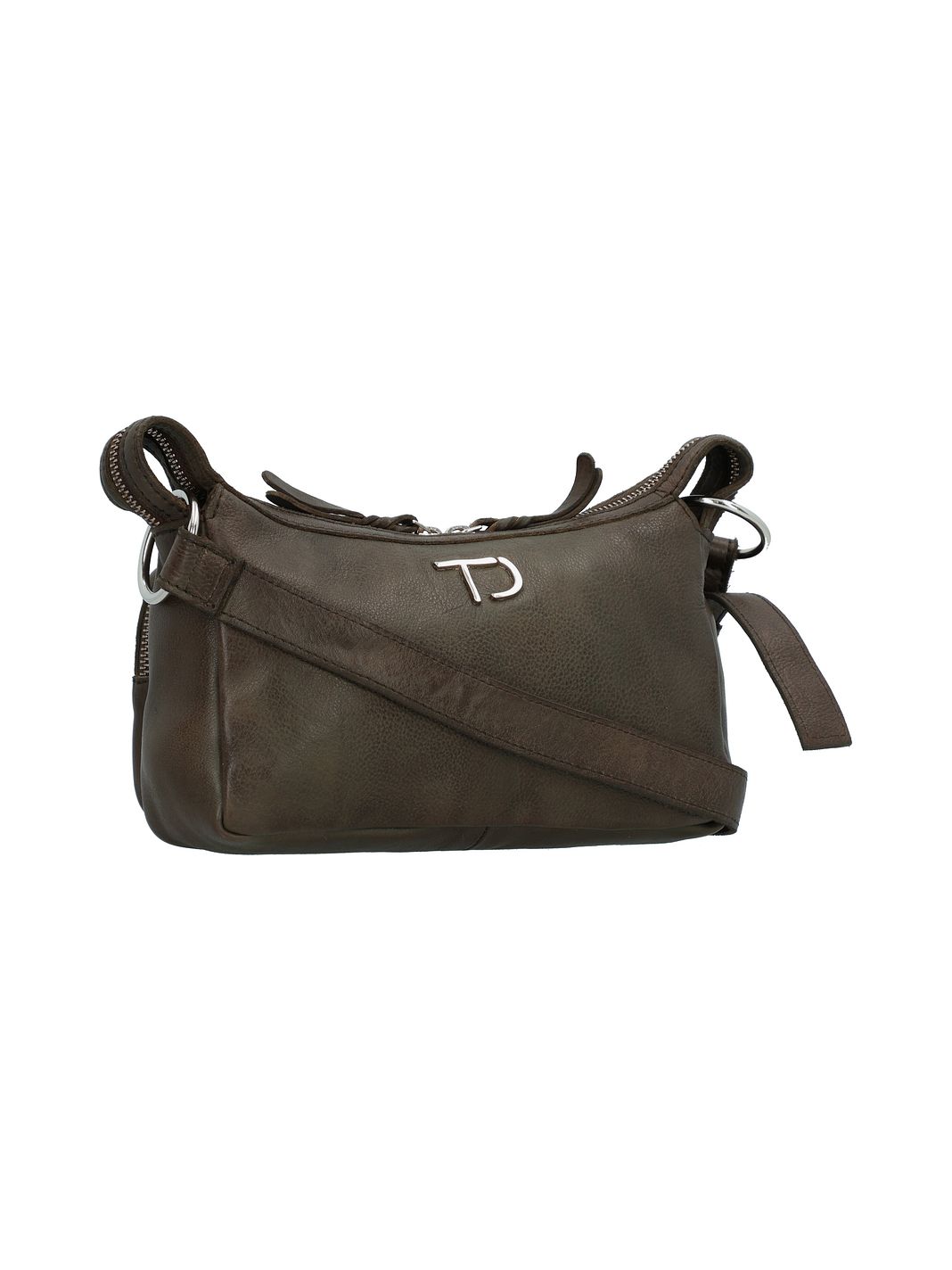 Taschendieb Wien Salvatorianerplatz Borsa a tracolla Vera Pelle 24 cm