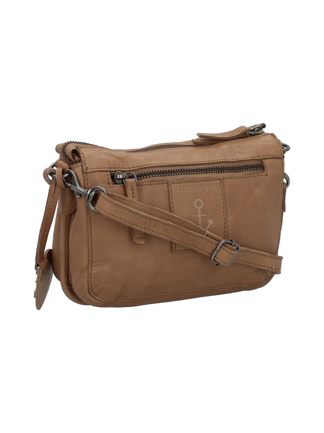 Harbour 2nd Anchor Love Tiani Bolsa de hombro Piel natural 21.5 cm