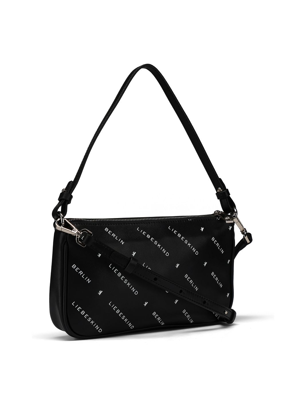 Liebeskind Monogram Borsa a spalla Vera Pelle 23.5 cm Liebeskind Monogram Borsa a spalla Vera Pelle 23.5 cm
