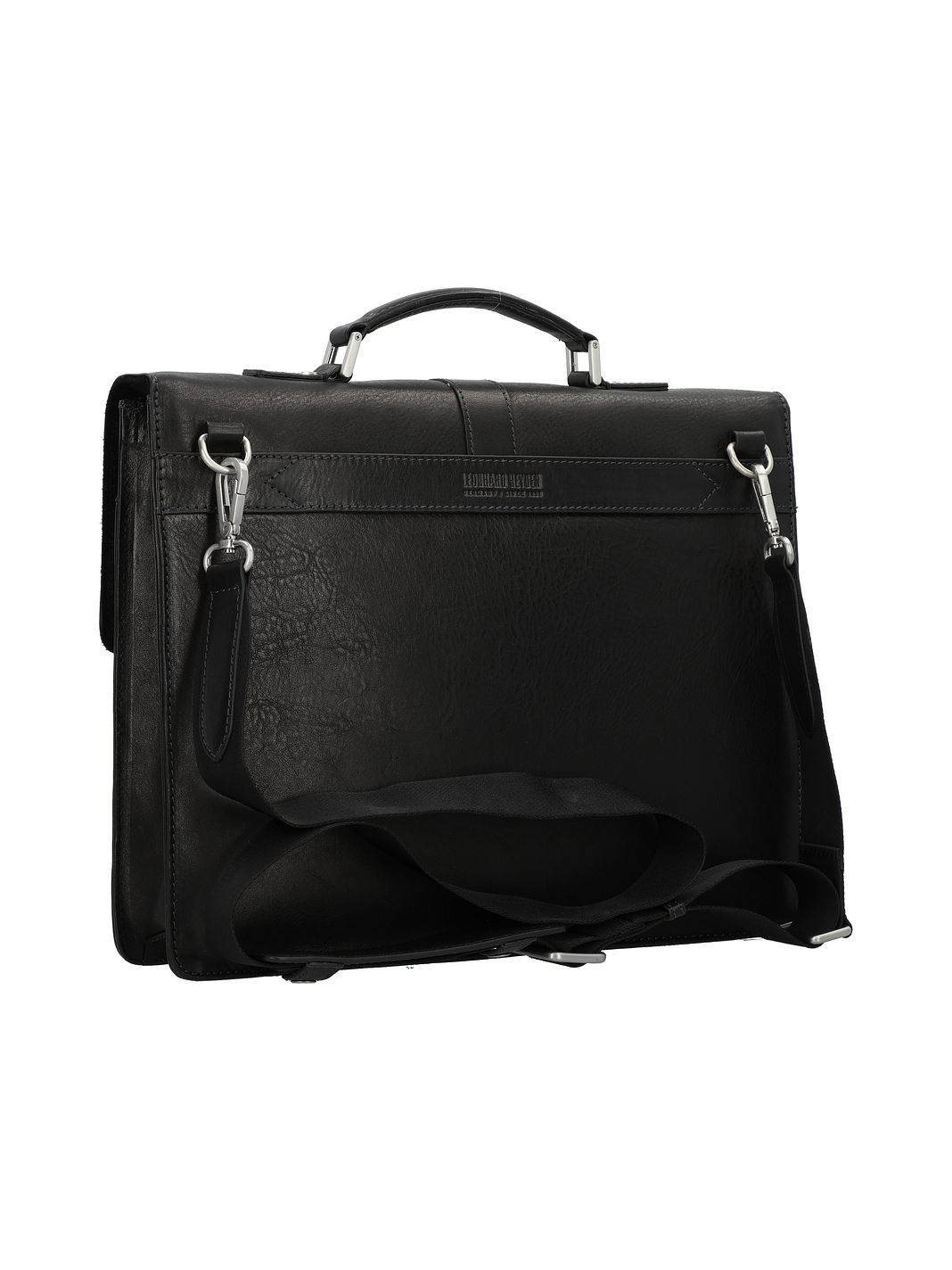 Leonhard Heyden Bergamo Valigetta Vera Pelle 38 cm Vano porta PC Leonhard Heyden Bergamo Valigetta Vera Pelle 38 cm Vano porta PC