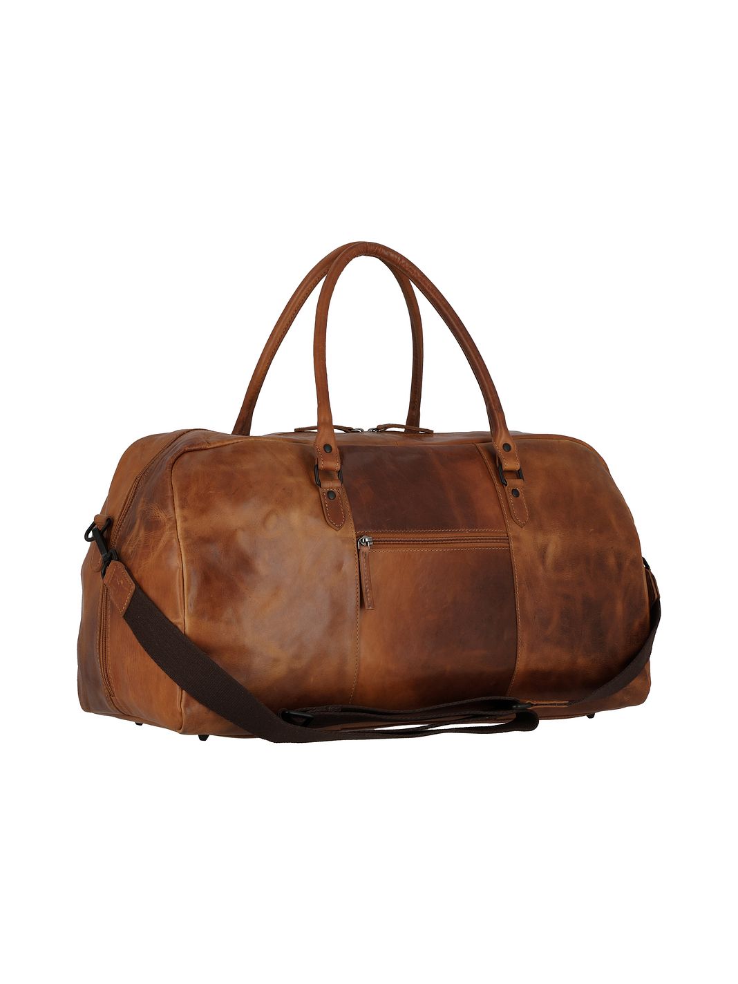 Greenburry Newport Bolsa de viaje fin de semana Piel natural 54 cm