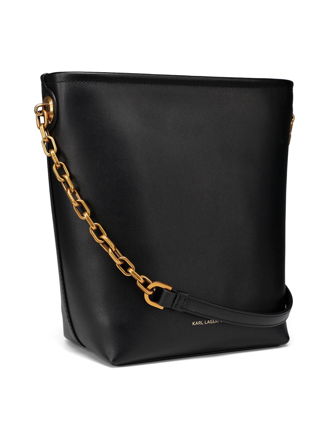 Karl Lagerfeld Autograph Borsa a tracolla Vera Pelle 23 cm Karl Lagerfeld Autograph Borsa a tracolla Vera Pelle 23 cm