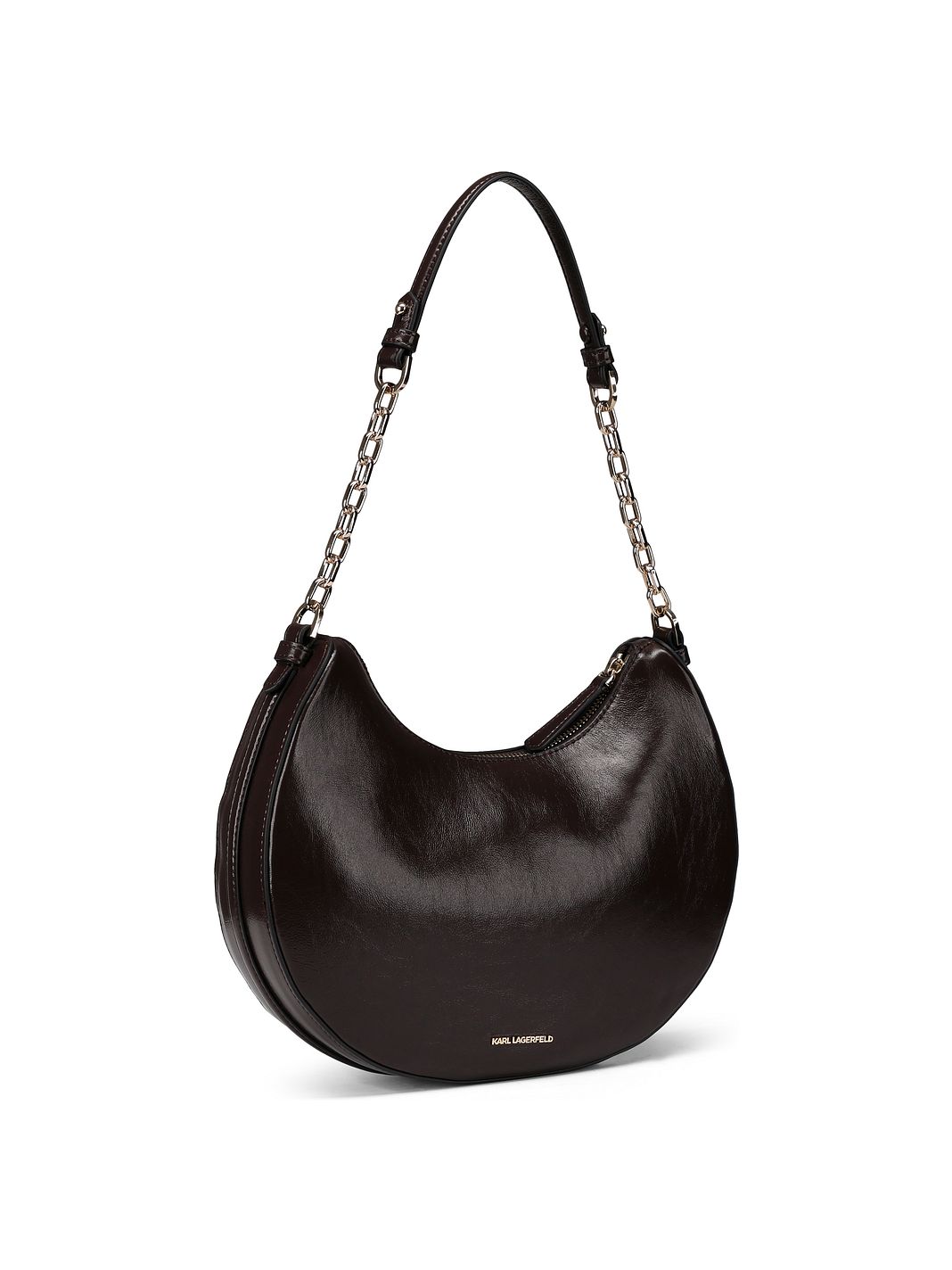 Karl Lagerfeld Autograph Borsa a spalla Vera Pelle 28.5 cm Karl Lagerfeld Autograph Borsa a spalla Vera Pelle 28.5 cm