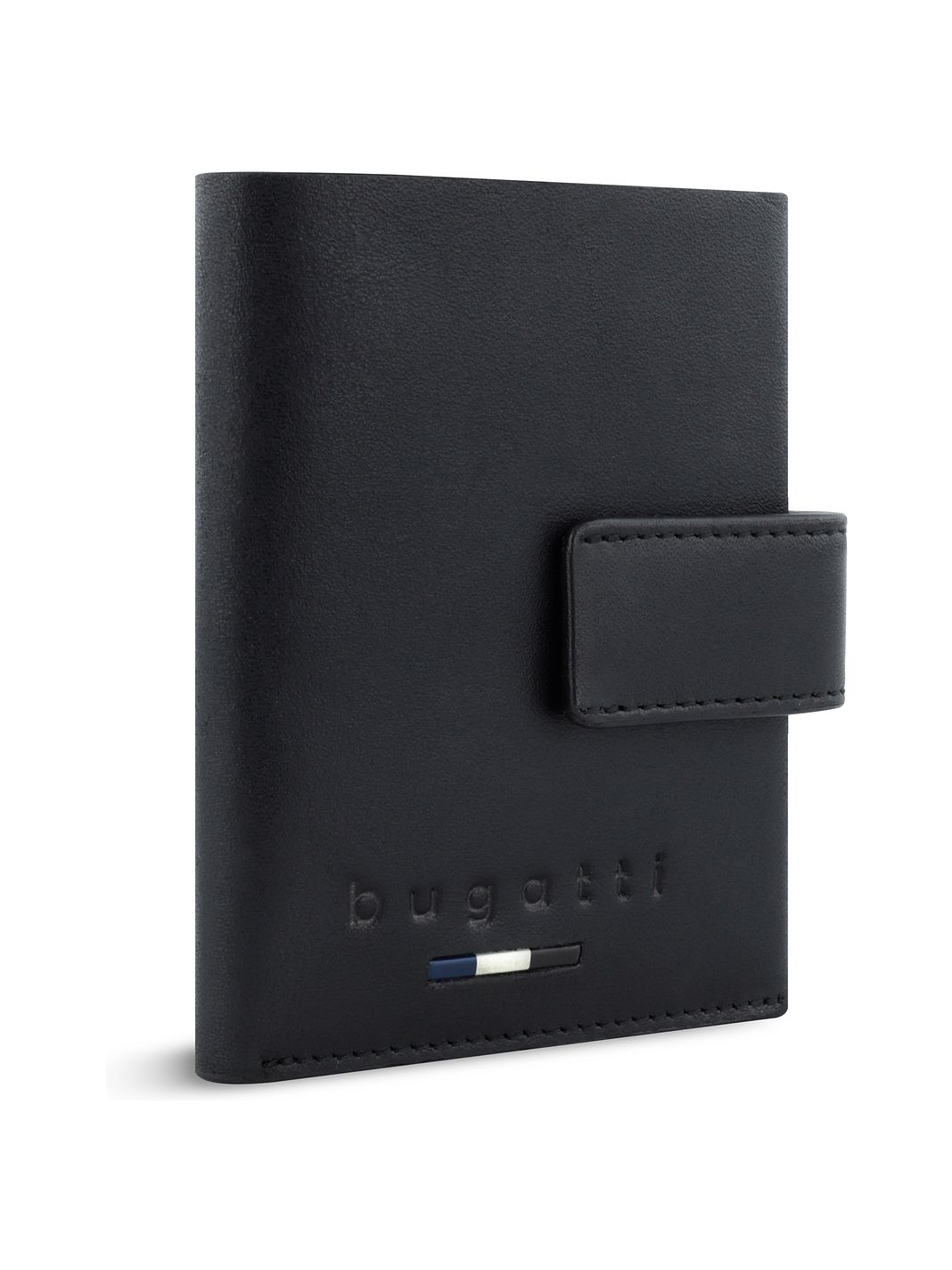 bugatti Romeo Custodia per carta di credito Protezione RFID Vera Pelle 7.5 cm bugatti Romeo Custodia per carta di credito Protezione RFID Vera Pelle 7.5 cm