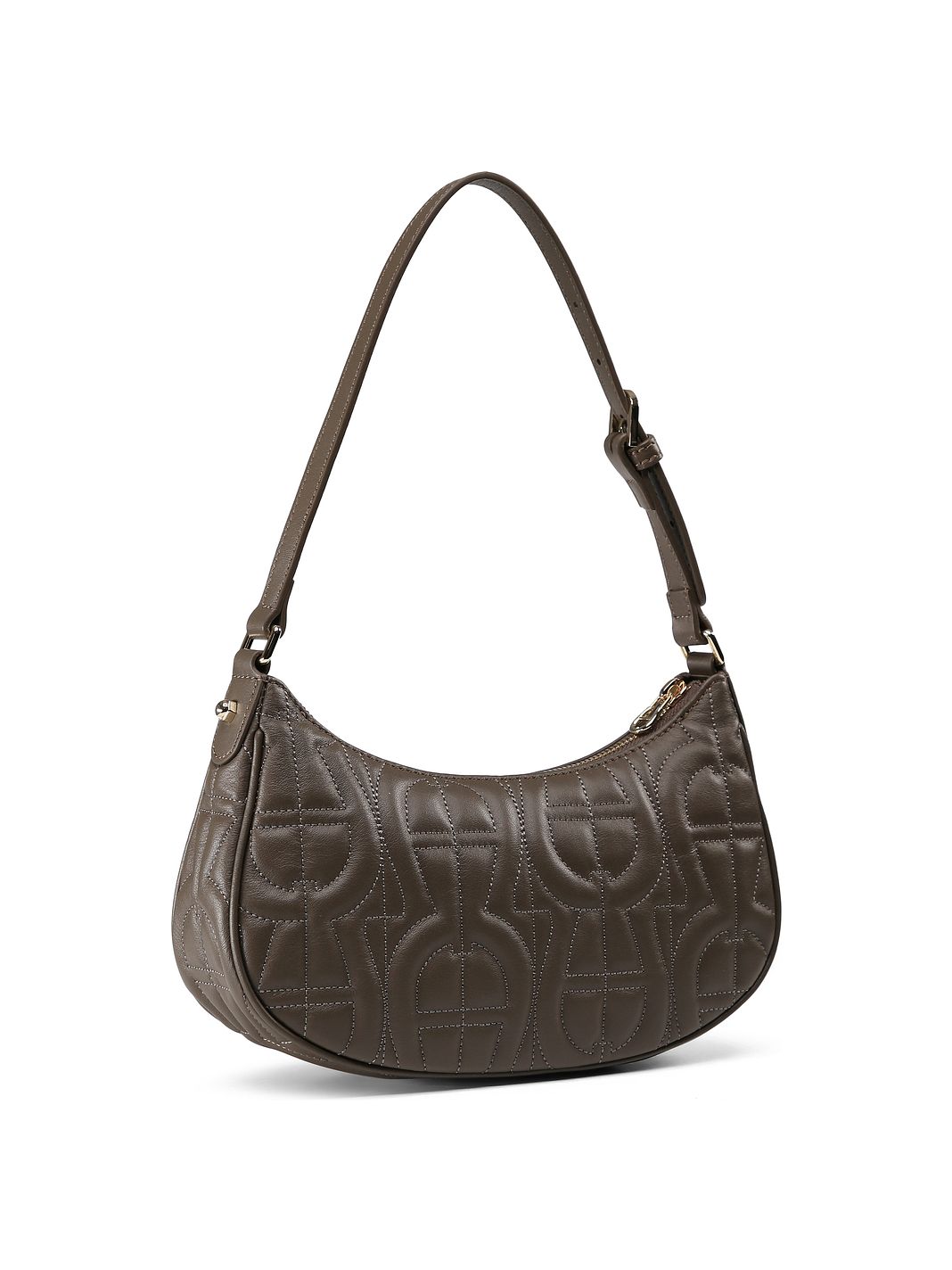 AIGNER Diadora Bolsa de hombro Piel natural 25 cm AIGNER Diadora Bolsa de hombro Piel natural 25 cm