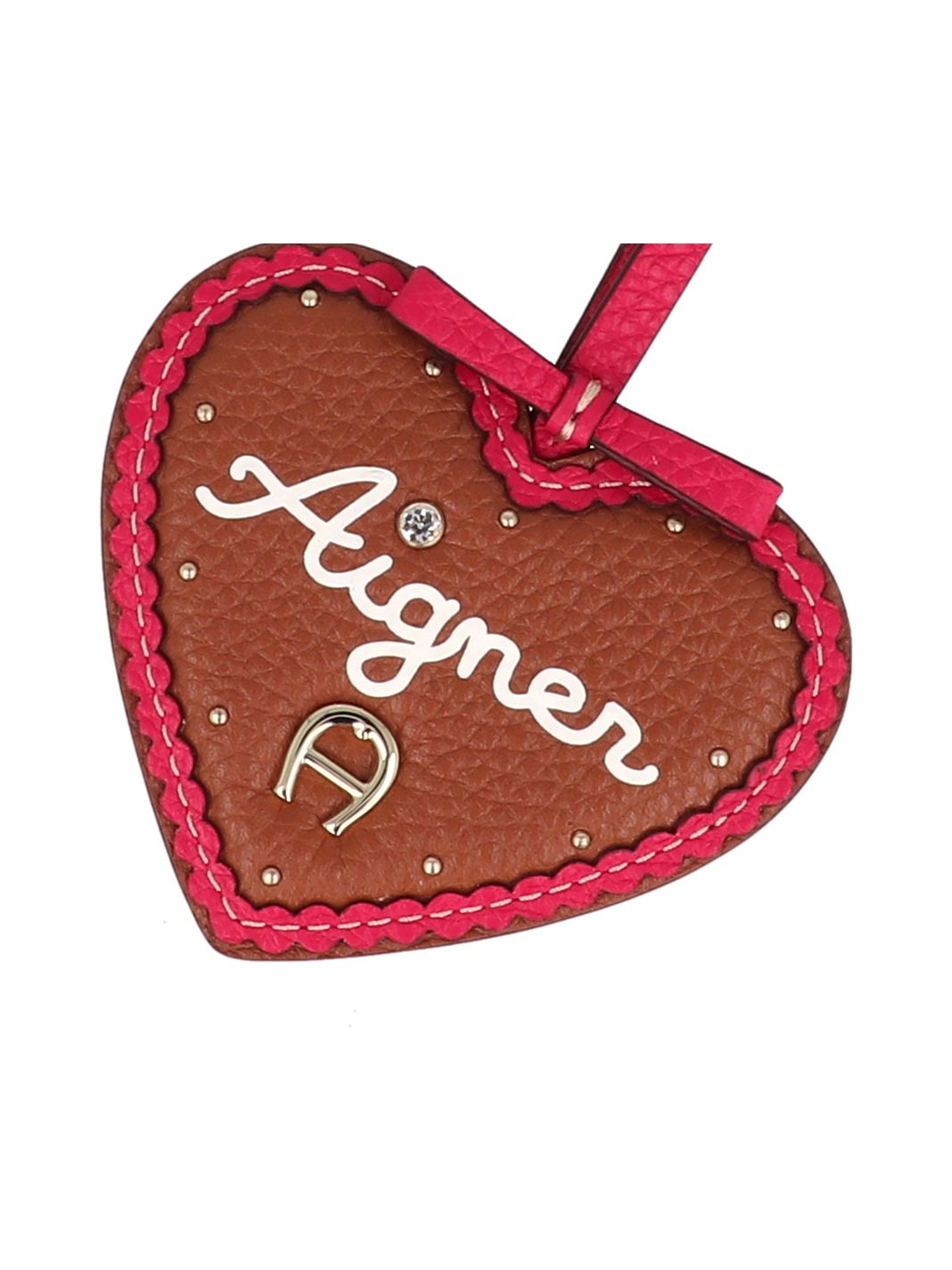 AIGNER Fashion Nyckelring Läder 8 cm