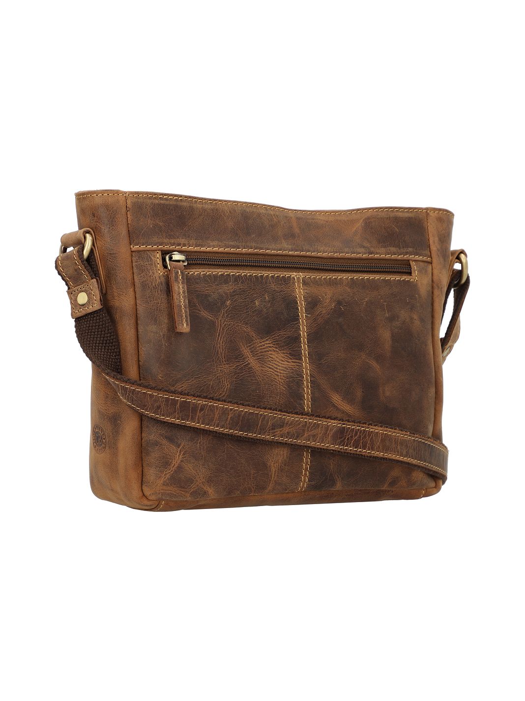 Greenburry Vintage Crossbody taske Læder 29 cm
