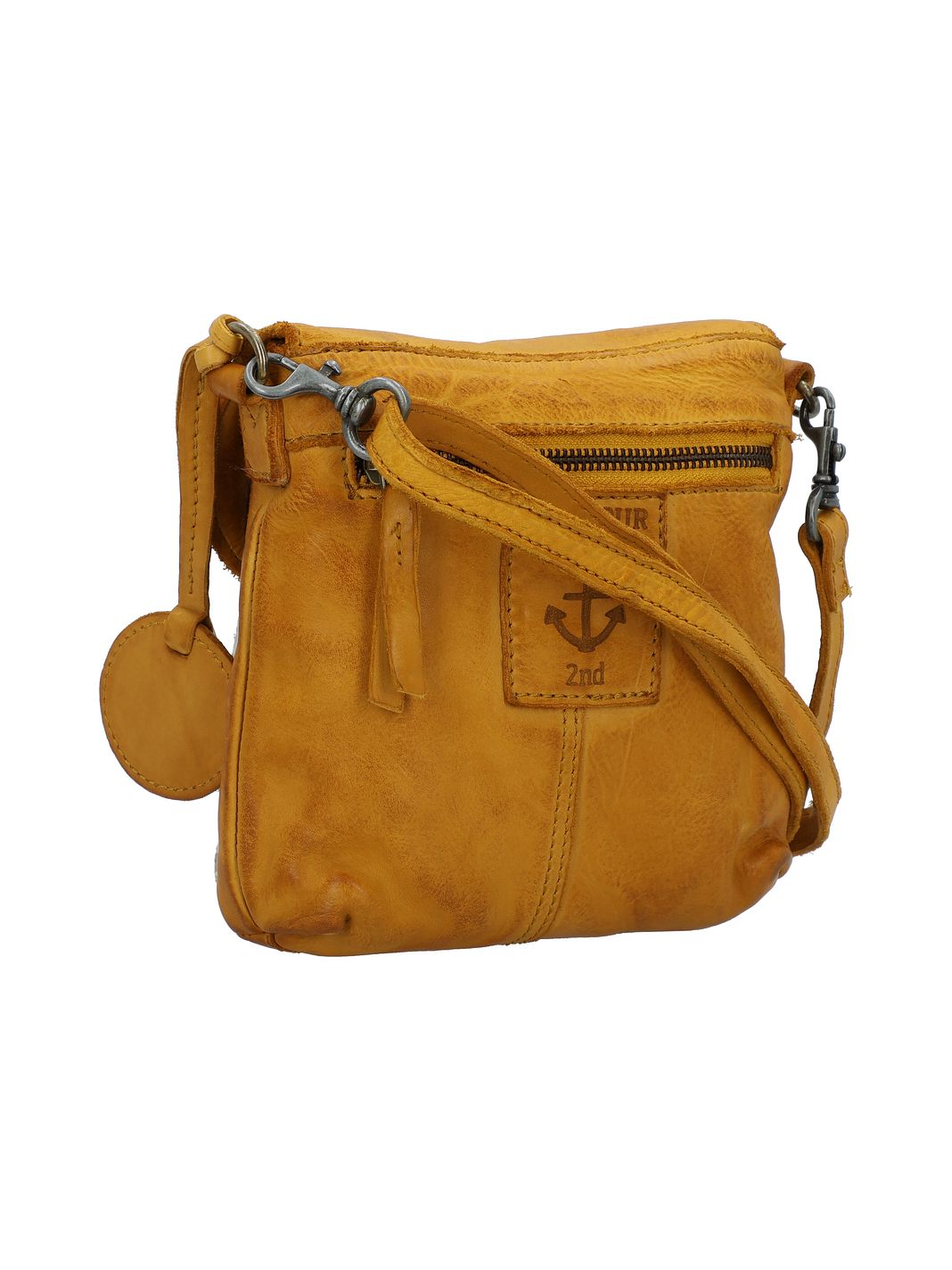 Harbour 2nd Anchor Love Iben Mini Borsa Borsa a tracolla Vera Pelle 18 cm Harbour 2nd Anchor Love Iben Mini Borsa Borsa a tracolla Vera Pelle 18 cm