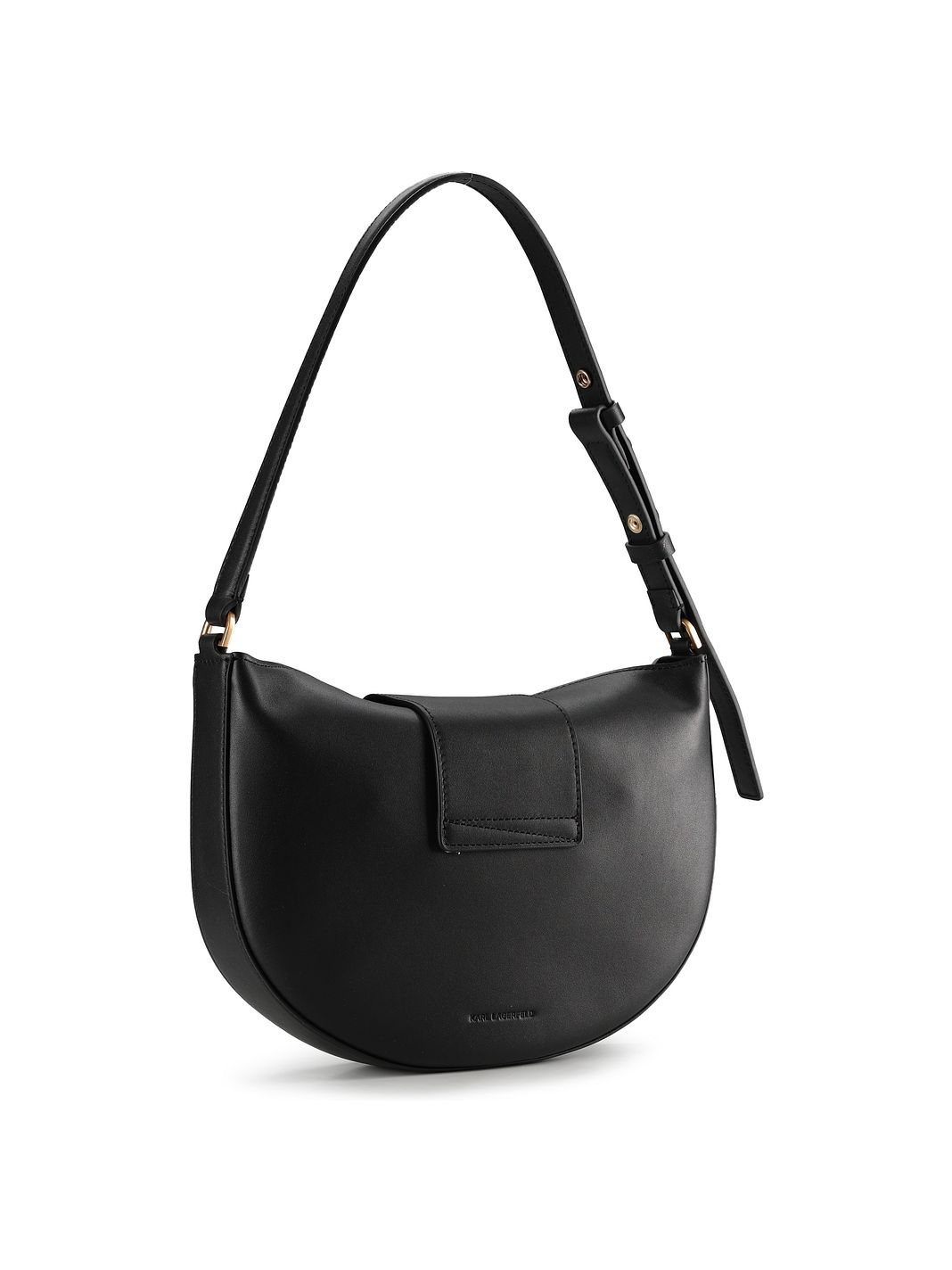 Karl Lagerfeld Signature Borsa a spalla Vera Pelle 27 cm