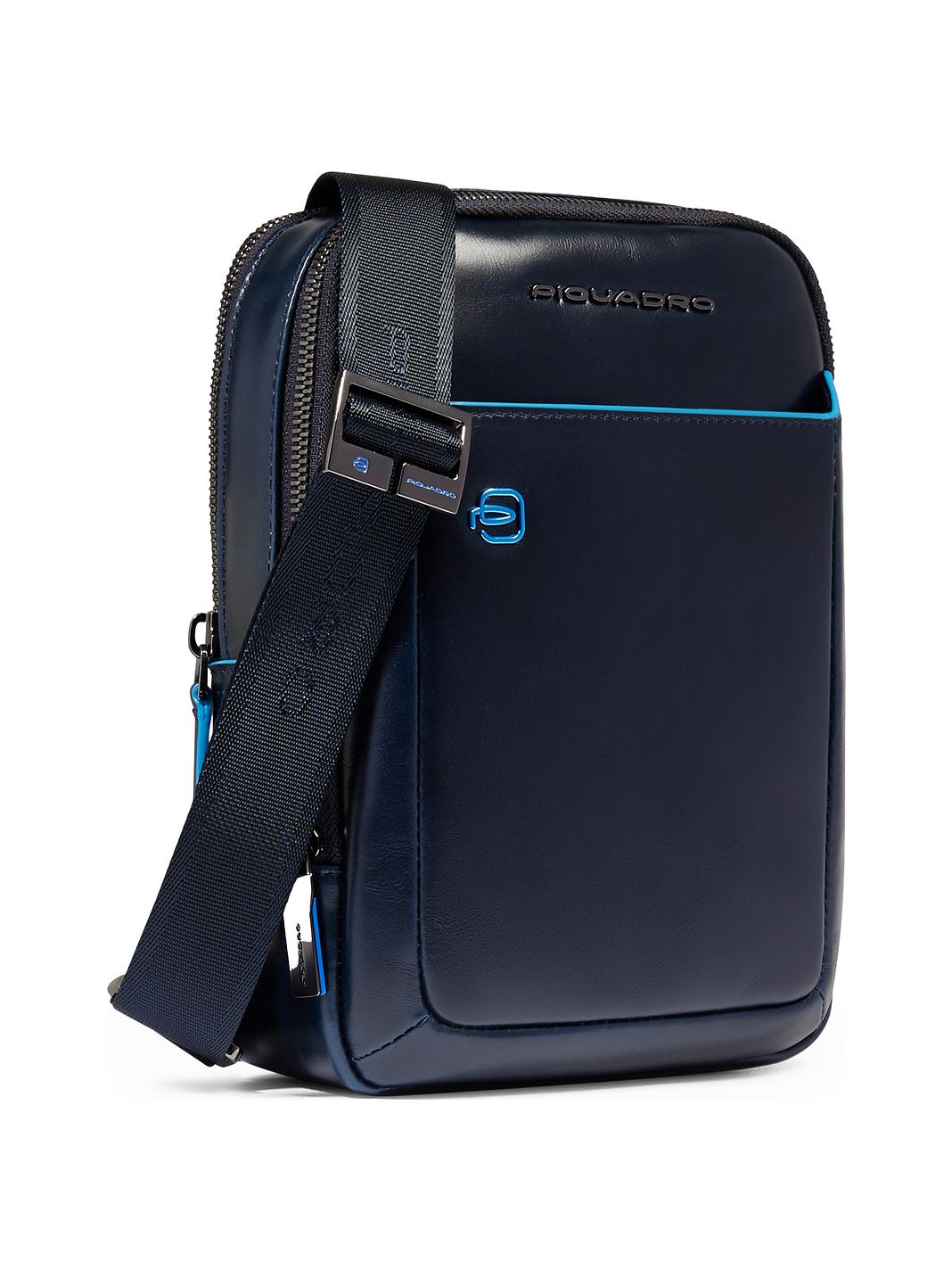 Piquadro Blue Square Mini Bag skuldertaske Læder 17 cm Piquadro Blue Square Mini Bag skuldertaske Læder 17 cm