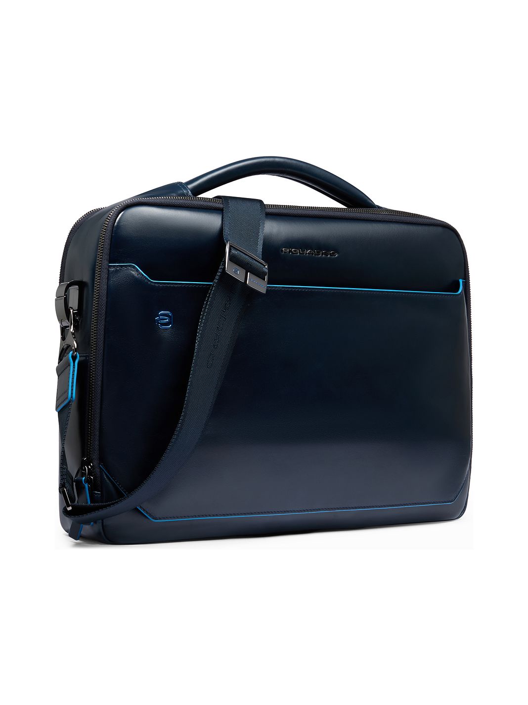 Piquadro Blue Square Valigetta Vera Pelle 39 cm Vano porta PC