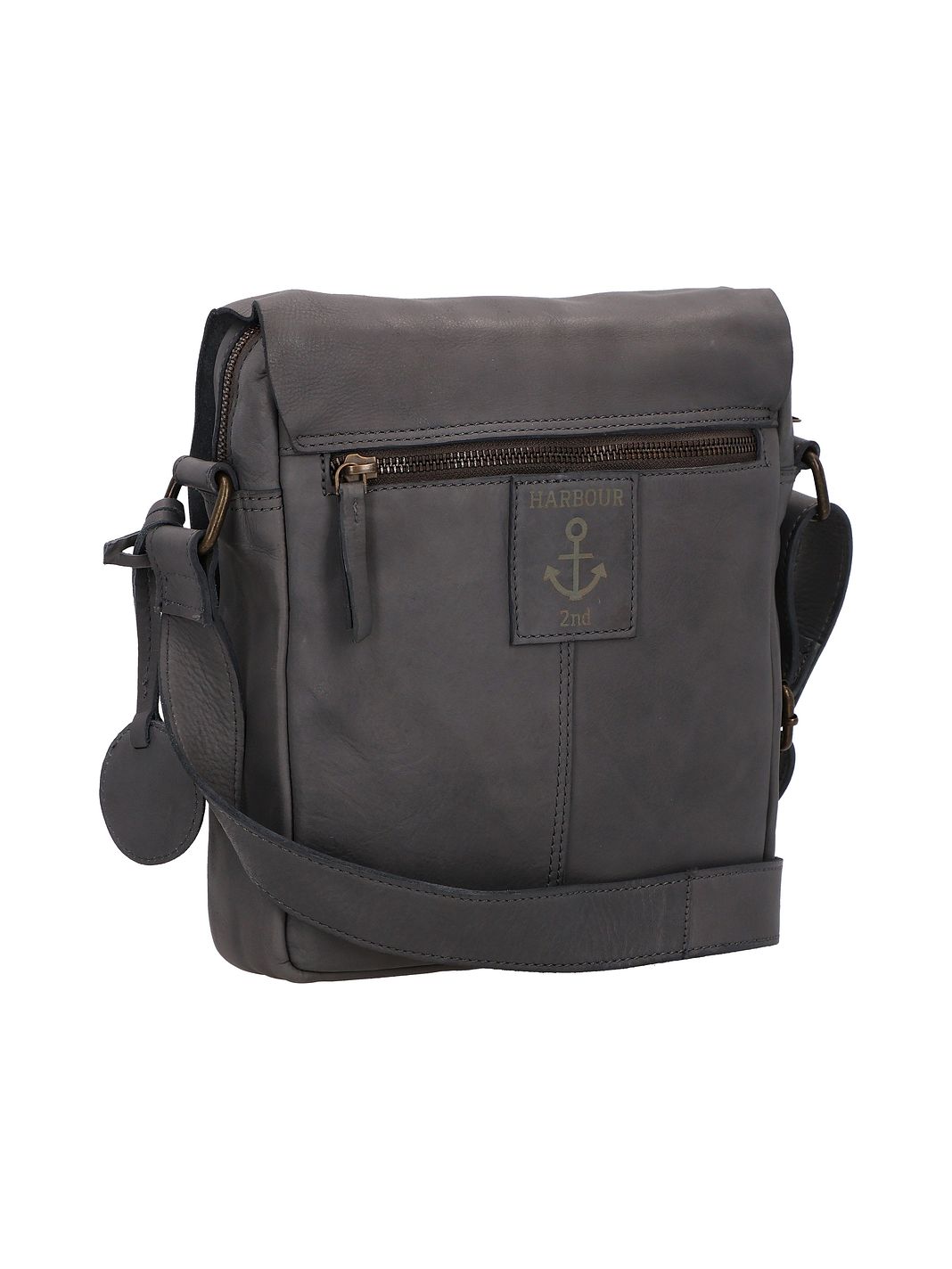Harbour 2nd Anchor Love Borsa a tracolla Vera Pelle 21 cm Harbour 2nd Anchor Love Borsa a tracolla Vera Pelle 21 cm