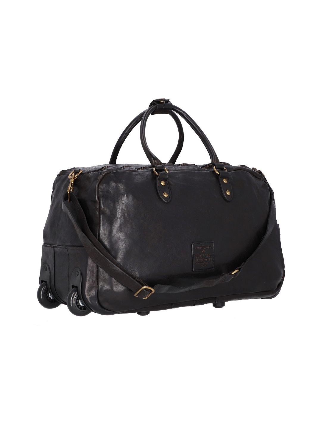 Campomaggi 2 ruote Borsa da viaggio Vera Pelle 57 cm Campomaggi 2 ruote Borsa da viaggio Vera Pelle 57 cm